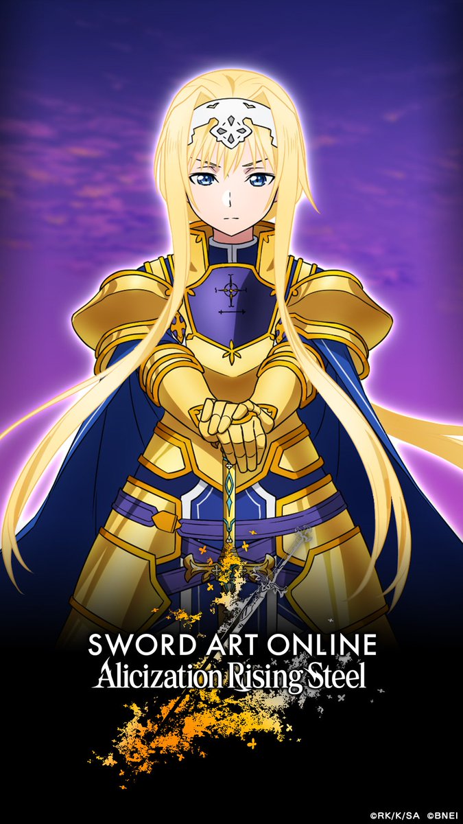 Sword Art Online Alicization Rising Steel On Twitter The Latest