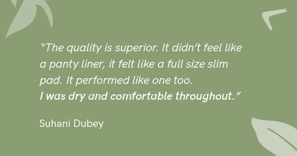 Here's what Suhani Dubey had to say about using Rebelle's panty liners!

Get your own pack: bit.ly/RebellePads

#testimonials #customerreview #productreview
