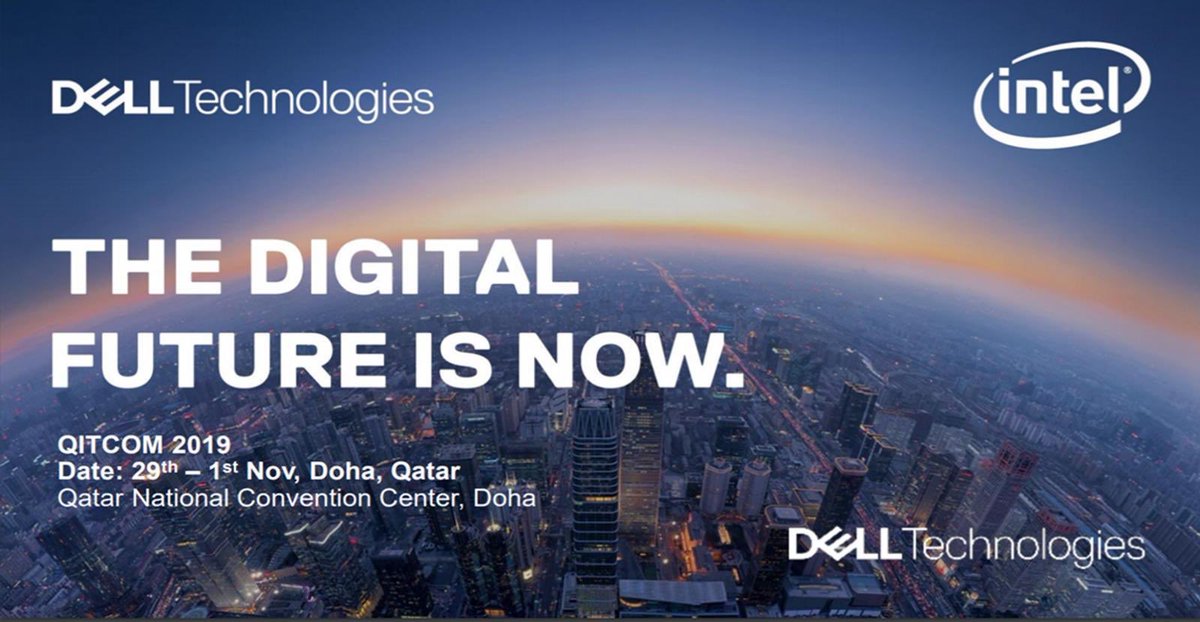 GhassanKosta's tweet photo. Are you keeping pace with #5G, #AI & #Blockchain? Meet our Consulting experts today at #QITCOM2019 in the Dell Technologies booth to discuss how #ProConsult can give you a plan for beneficial and lasting change in less than 6 weeks #DellTechQITCOM https://t.co/jX1HCwk9Xb