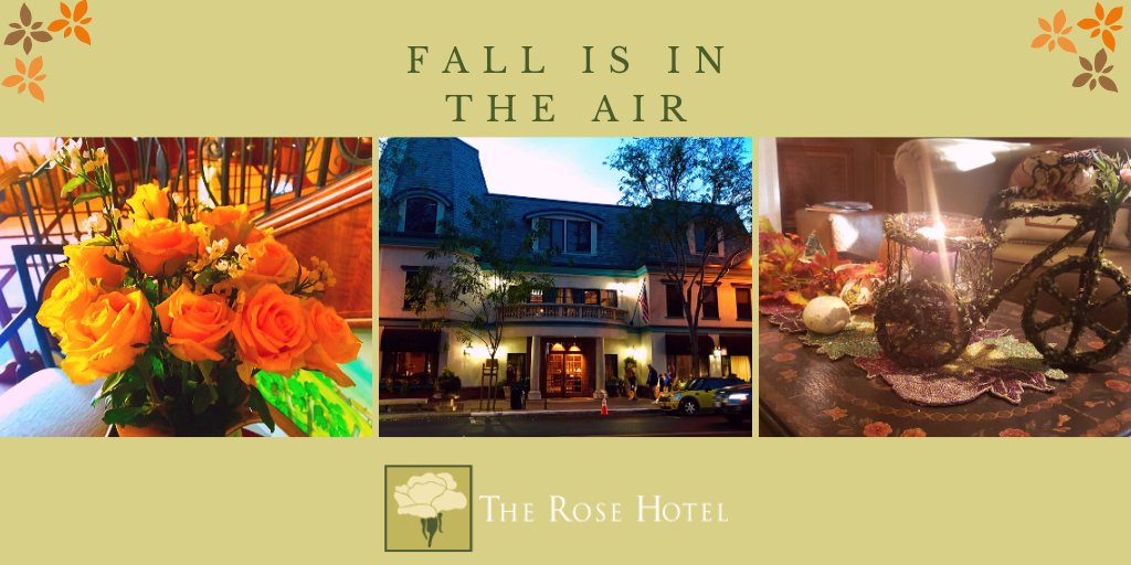 TheRoseHotel's tweet photo. Now is the perfect time to enjoy Northern California when there's that crisp taste of fall in the air. 
#TheRoseHotel #BayAreaHotel #DowntownPleasanton
#LuxuryTravel #BusinessTravel #VisitPleasanton
#FallinCalifornia #BoutiqueHotel #TravelinFall https://t.co/0XuGVO4dwx