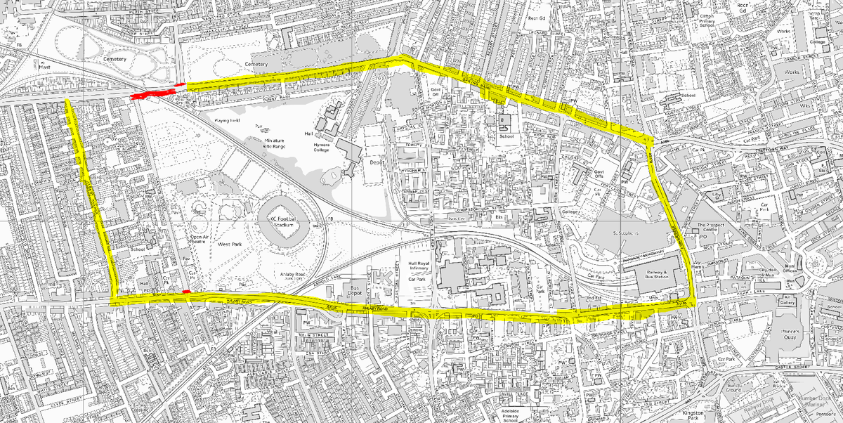 YWHelp's tweet photo. Due to a burst water main on #Springbankwest we have a #Roadclosure in place for #WaltonStreet #ChanterlandsAve & Springbank West. The signed diversion route via Albert Ave, Anlaby Rd & Ferensway. We are very sorry for any inconvenience caused & aim to complete the repairs ASAP https://t.co/chDRKUQsXg