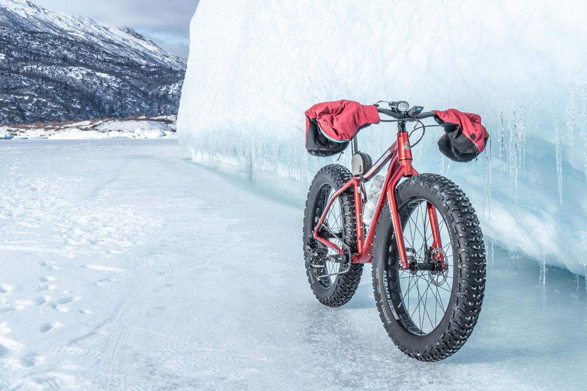 FatbackBikes's tweet photo. Contrary to popular belief, #glaciers are well suited to roaming rhinos.

#fatbike #fatback #getoutside #epic #ice #glacier #backcountry #winteriscoming #nature #snow #Cold #cycling #cyclinglife #mtb https://t.co/m0zNYf6X08