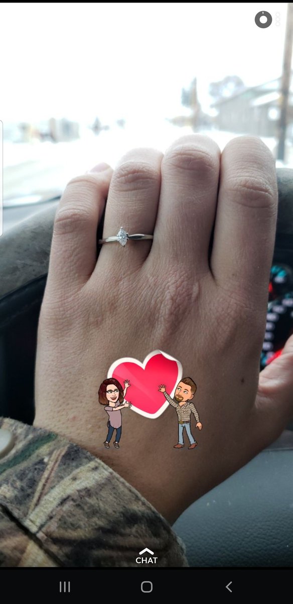 ColtonAngell77's tweet photo. Damn girl nice ring lol i love you Hannah #mygirl https://t.co/6bQCQVTcxb