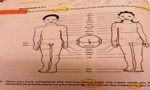City_Press's tweet photo. Teachers are threatening to boycott a new school curriculum that would see them teaching pupils in Grade 7 about masturbation and require them to describe to Grade 8 pupils what happens “during vaginal, oral and anal sex” https://t.co/6cRcqX1zdi https://t.co/LvBJEeMObi