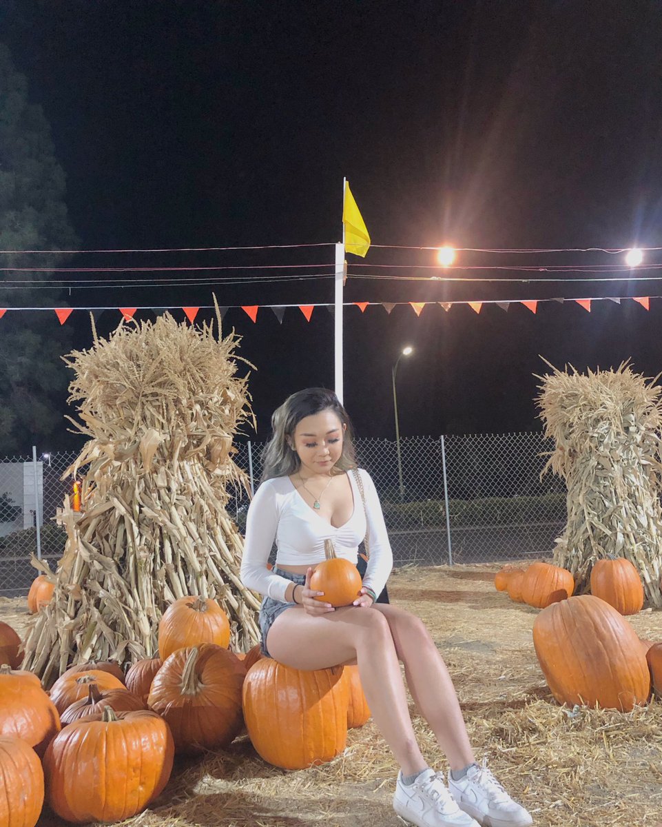 xojennidt's tweet photo. The best kind of pumpkin in the whole patch 🍁🍂☺️ #spookyszn #boobitch #basicbitchszn https://t.co/19dHks1aXn