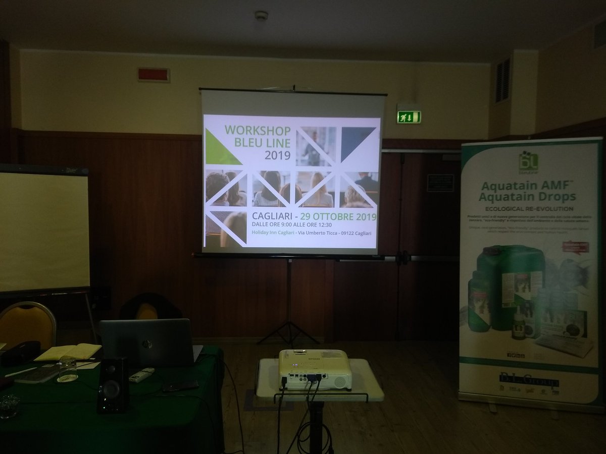 BLEU_LINE_GROUP's tweet photo. Tutto è pronto per il Workshop di oggi a Cagliari! #ipm #bleuline #workshop https://t.co/pfPcZmHaLc