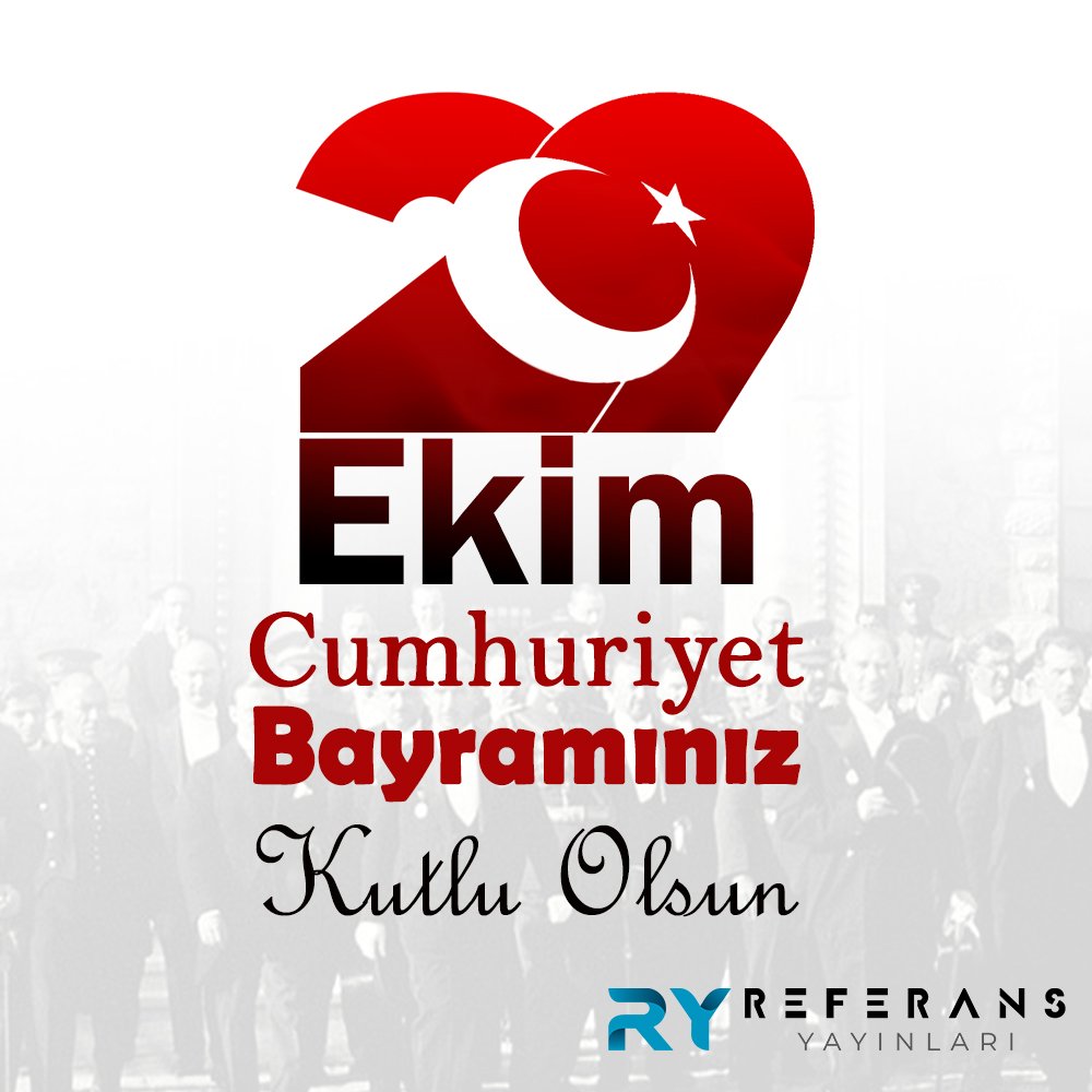 29 Ekim Cumhuriyet Bayramınız Kutlu Olsun 
<a href="/referansyayin/">Referans Yayınları</a>
 #referansyayinlari #CumhuriyetBayramı