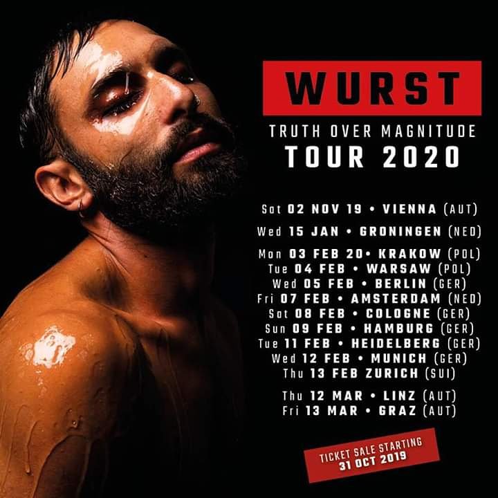 PorcarelliMarta's tweet image. Finally #tour2020 #TruthOverMagnitude #ConchitaWURST #WURST 
@ConchitaWurst #LetTheMusicPlay 🎵🎶♩🎼🎤