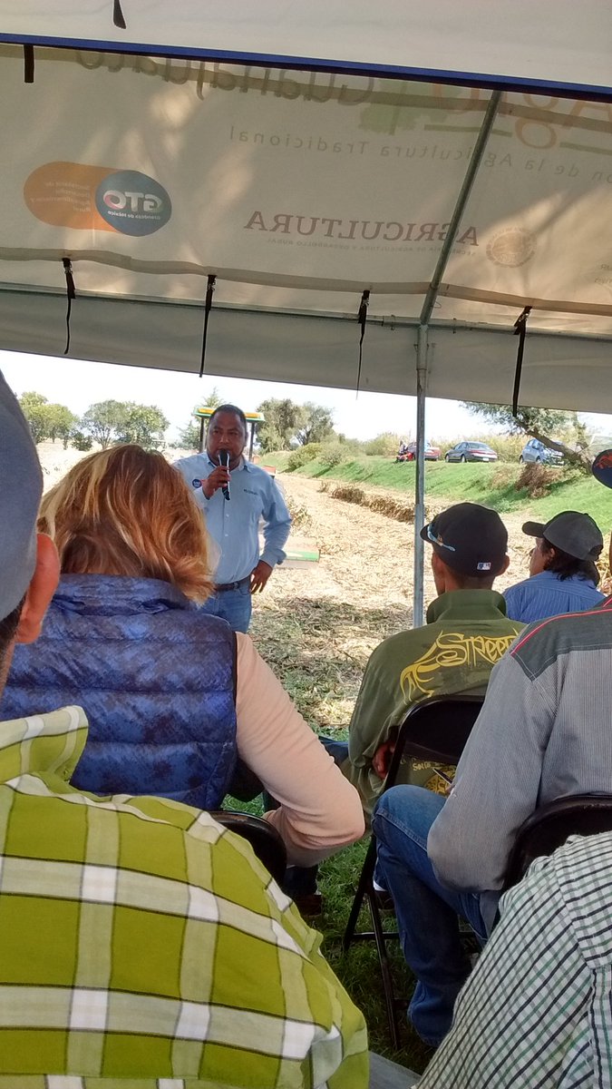 engtoextension's tweet photo. Plática con personal #CIMMYT en #Plataforma #MasAgro en La Bolsa, Valle de Stgo, Gto., para preparación de parcela #AC de 15 años @ACCIMMYT @MasAgroGto @SDAyR_GTO @pepegmichel https://t.co/xRzQVJyO6s