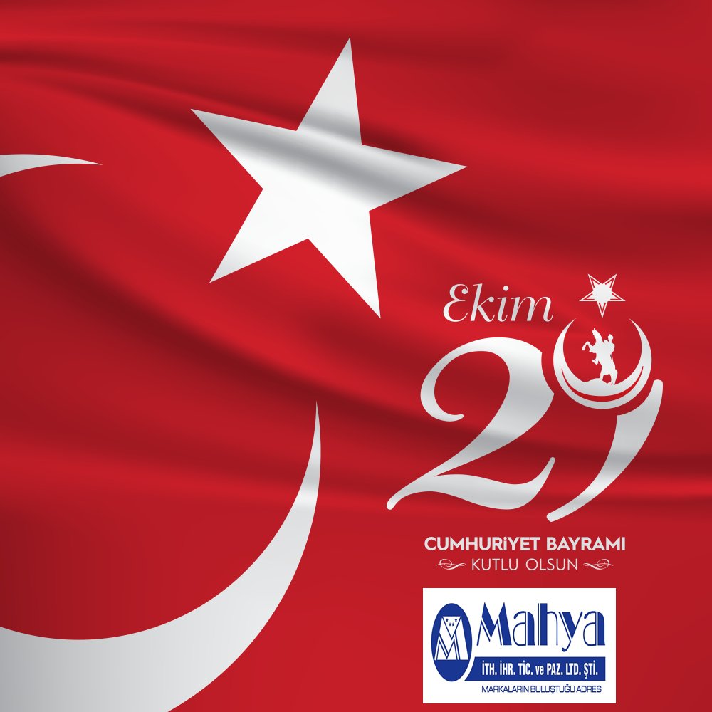 MahyaDisDeposu's tweet photo. 29 Ekim Cumhuriyet Bayramımız Kutlu Olsun. https://t.co/3TiHuSflcn