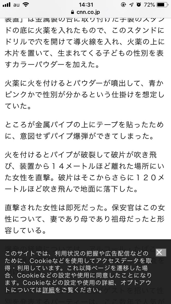 性別発表装置 プラグイン動作サンプル