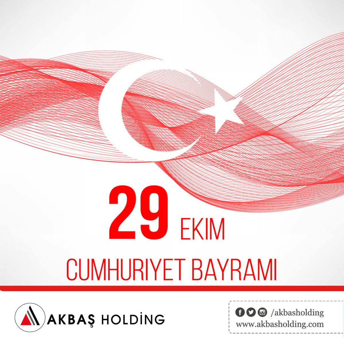 29 Ekim Cumhuriyet Bayramımız Kutlu Olsun #29ekimcumhuriyetbayramımızkutluolsun #29ekimcumhuriyetbayramı #akbaşholding