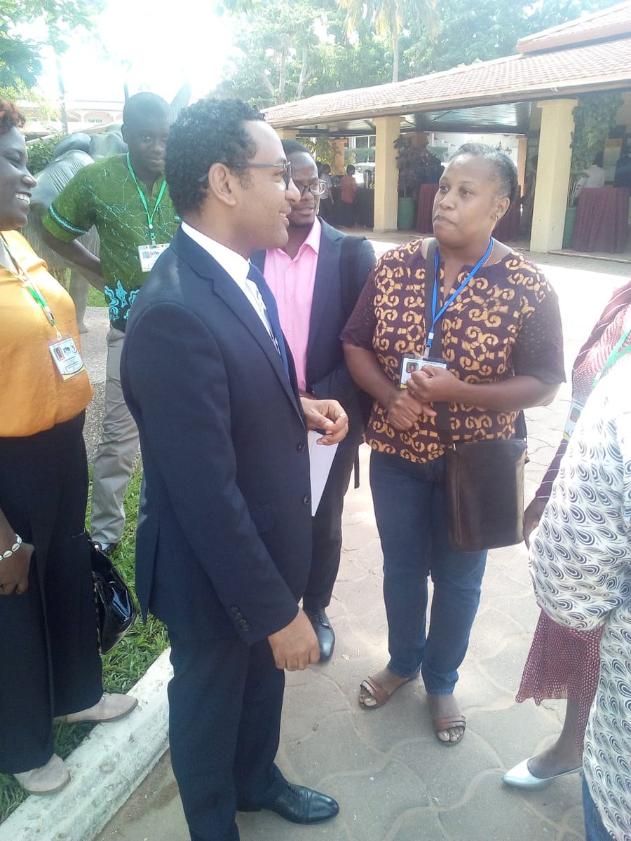 ChidiOdinkalu's tweet photo. At #ACHPR65, Chairperson @SolomonADersso, met with @Lafrikhana's Lusophone Network. The advocacy by the grps from Angola, Cape Verde, Guinea Bissau, Mozambique &amp; Sao Time e Principe has bn 1 of the breakouts at this Session https://t.co/RHcJ6DAymo