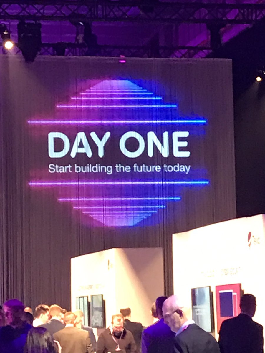 kimmosulin's tweet photo. At the edge of tomorrow! Today at Day ONE we start building the future with over 600 leaders and inspirational speakers like @martenmickos, @annafellander and @DARE2dk. #teliadayone #cybersecurity #AI https://t.co/QKxO6bE58G