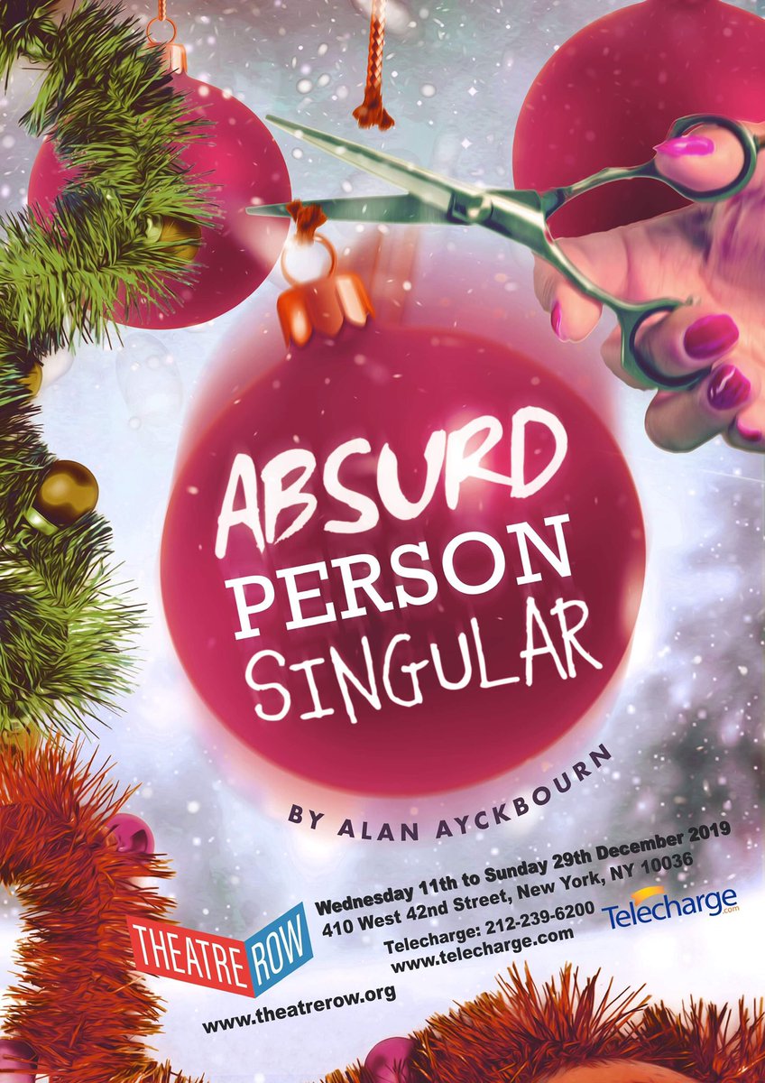 JohnCotgrave's tweet photo. In rehearsal with this lovely lot❤️

Working together on Ayckbourn’s ABSURD PERSON SINGULAR - New York bound - playing a strictly limited engagement @TheatreRowNYC 

#Broadway #OffBroadway #BroadwayPlay #playbill #offbroadwayplay #offbroadwayrevival #offbroadwaynyc 
#Christmas https://t.co/T5ZlMpO8Ep