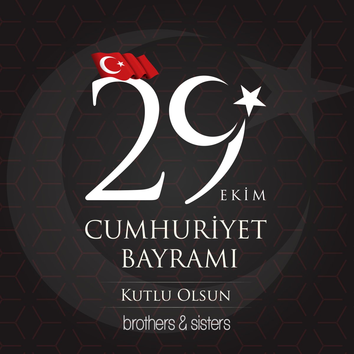 29 Ekim Cumhuriyet Bayramı Kutlu Olsun