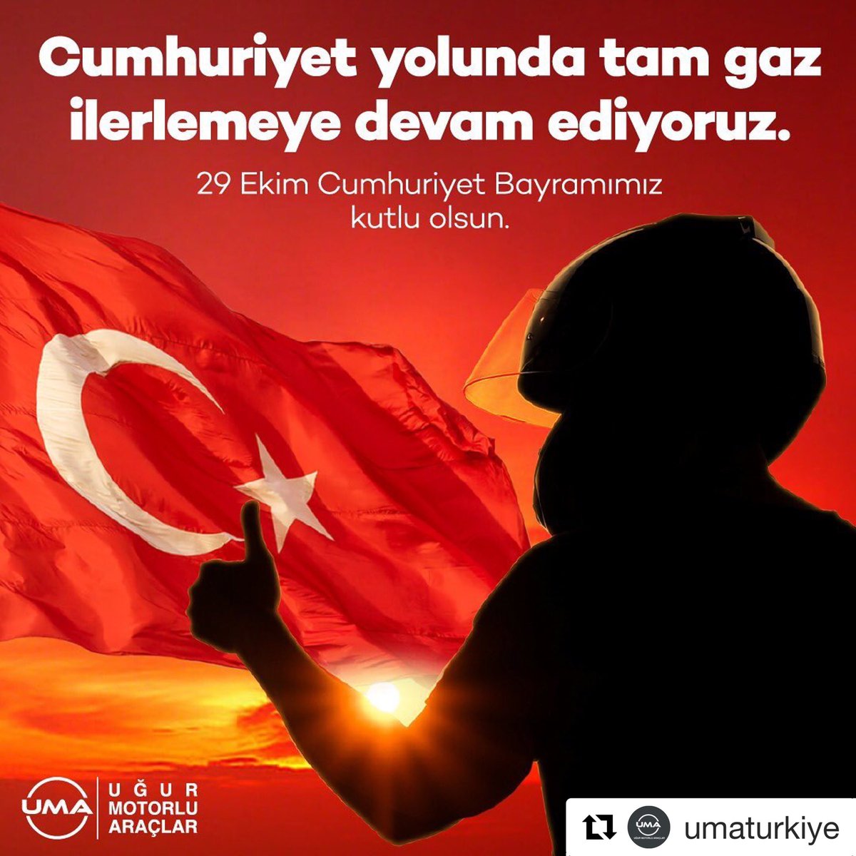 96 yıl önce vatanımıza armağan edilen Cumhuriyetimizin varlığı kutlu olsun. Başta Mustafa Kemal Atatürk olmak üzere tüm şehitlerimizin ruhları şad olsun...🇹🇷

#29Ekim #CumhuriyetBayramı
