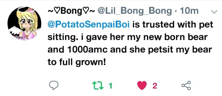 PotatoSenpaiBoi's tweet photo. Some proofs that I am trusted ♥

I will start posting proofs from now on. If you have traded with meh, ples post 
♥~♥ https://t.co/2bTKYtODI2