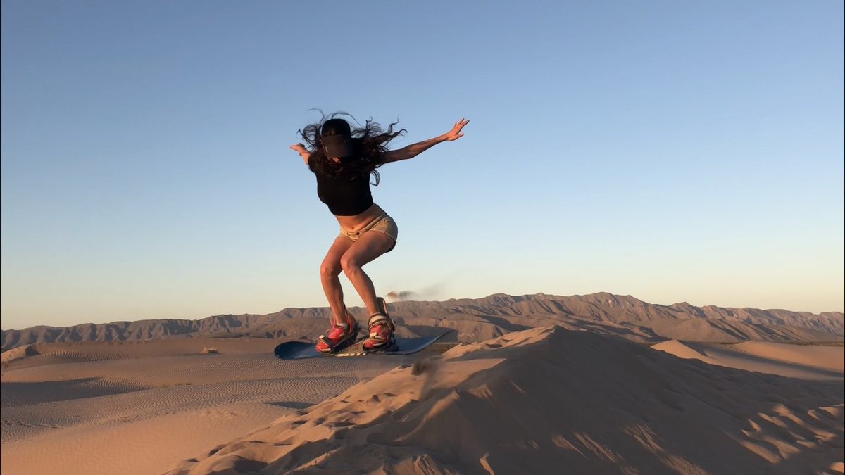 dianagbarraza's tweet photo. #sandsurfing in this #whitesand that was once a sea bed . #adventure #thrills #sunandfun #Desert https://t.co/LDGVOoP3s0
