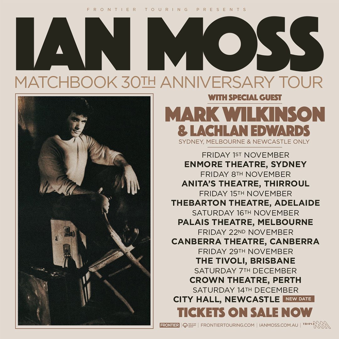 Super excited to be supporting the legendary <a href="/ianmossmusic/">Ian Moss</a> this Friday night <a href="/Enmore_Theatre/">Enmore Theatre</a>! A real privilege to be opening for such an incredible artist in a beautiful venue. 

frontiertouring.com/ianmoss
