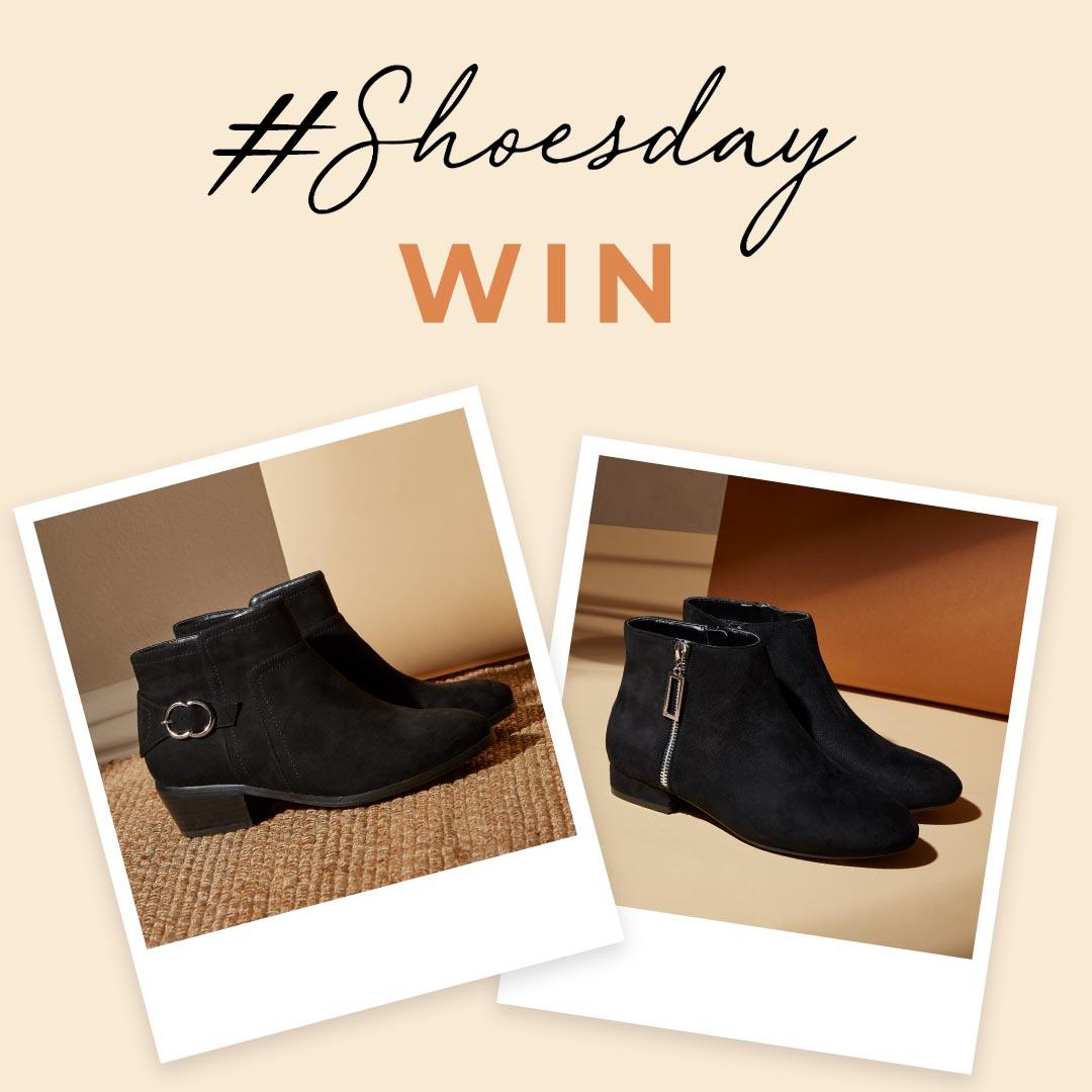 It's #Shoesday! For the chance to #WIN yourself a pair of our silver-detailed boots*, simply follow us on Twitter, reply with your favourite style &amp; retweet this post. Quick, ends midnight!🖤*T&amp;Cs apply. Can't wait? Shop Boots now > bit.ly/2BOGuzS
