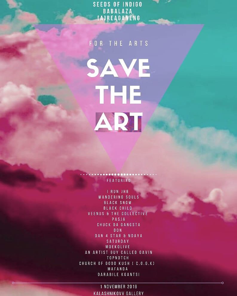 blackchild100's tweet photo. Catch BlackChild performing live this Friday at Kalashnikovv Callery in Braamfontein #SaveTheArt https://t.co/YTN4SSWme9