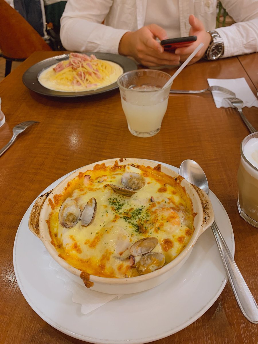 aichibi1022's tweet photo. この前豊田のT-FACEでランチ食べたけど、そうたが頼んだカルボナーラ今までで1番不味かった🤣🤣

久々のデート❤️ https://t.co/TTX0B0B0dl