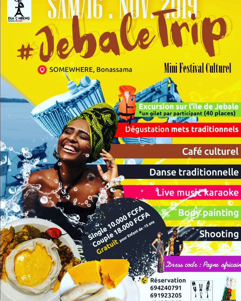 LeGoutDafriQ's tweet image. Saw this flyer on IG. 
#PromotingArts
#PromotingCulture
#legout
#doualafestival