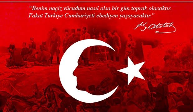 Cumhuriyetimiz 96 yaşında. Cumhuriyet bayramımız kutlu olsun