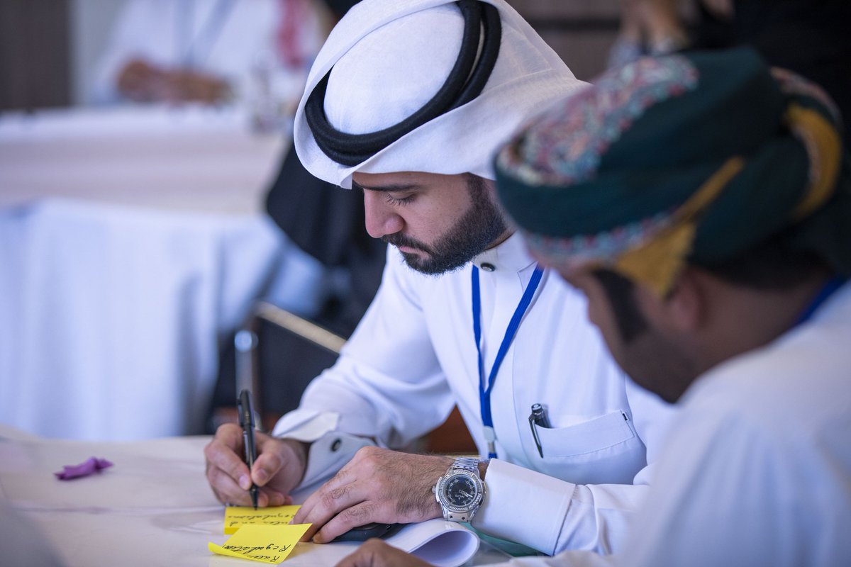 NCSIOman's tweet photo. GCC Datathon participants continue their training in design thinking,specifically in prototype stage and testing. In these two stages,each team will work in its own method to obtain the findings that will be used in determining the requirements of each team.

#GulfDatathone https://t.co/AoakQOt2Zo