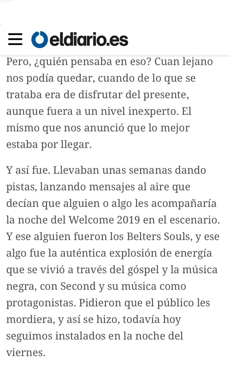 Crónica de <a href="/eldiarioes/">elDiario.es</a> de la noche mágica que vivimos el sábado con <a href="/secondmusic/">Second</a>, compartiendo el cartel del #Welcome de <a href="/estrellalevante/">Estrella de Levante</a> con <a href="/estoesLaMODA/">La M.O.D.A. 𐁇</a> y <a href="/suedeHQ/">Suede HQ</a>.

🗞:eldiario.es/murcia/cultura…