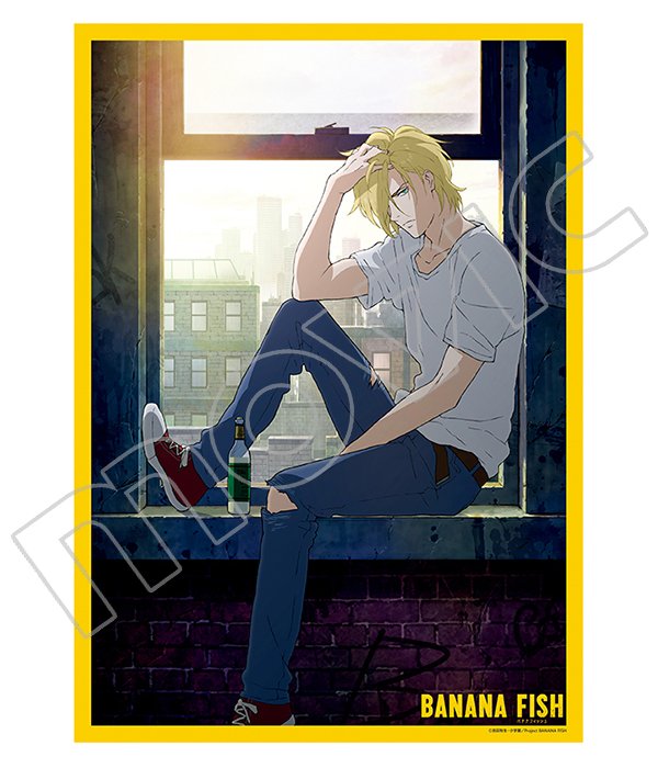 BANANA FISH』より「ポストカードブック／ミニクリアポスター／クリア