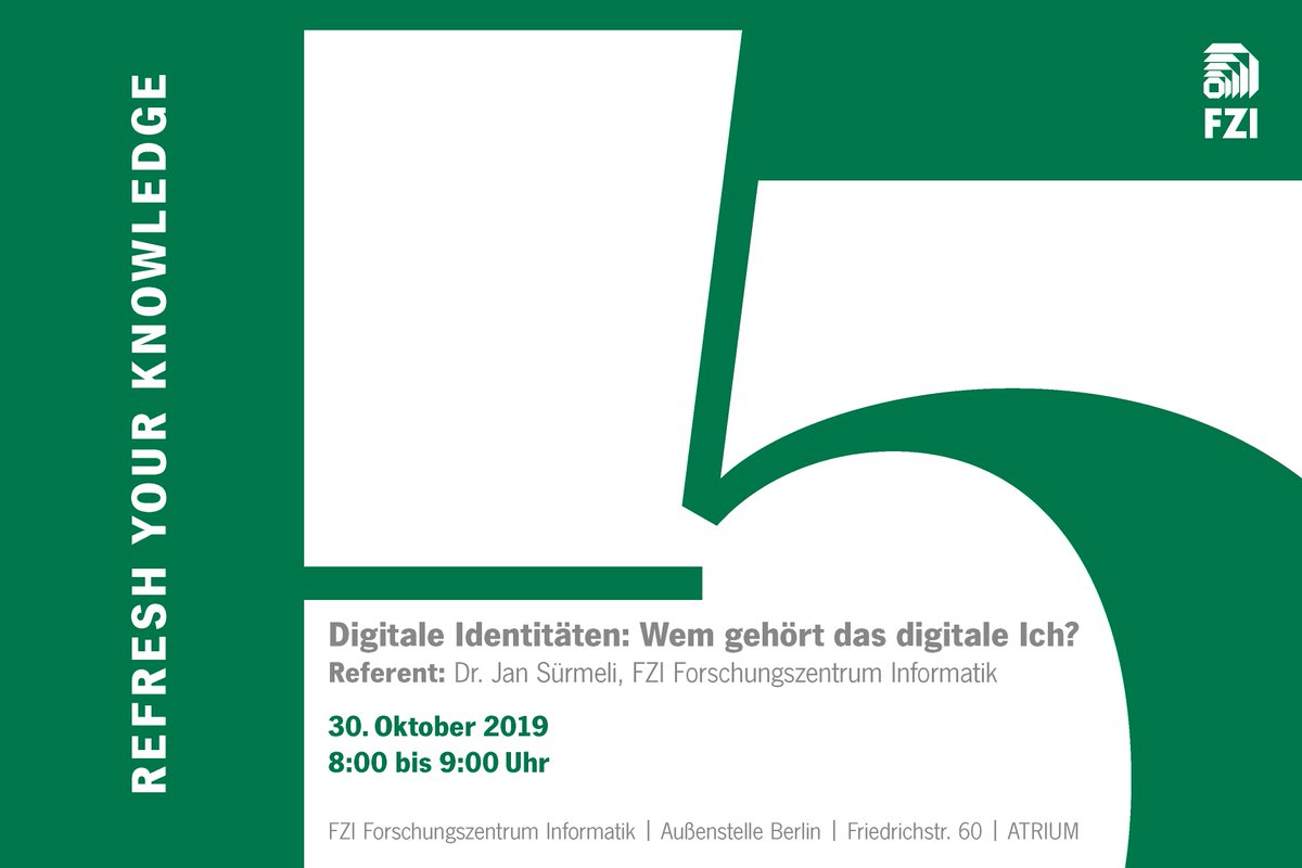FZI_official's tweet photo. Wissen, Stärkung, Austausch: Mit der Reihe F5 - #RefreshYourKnowledge in Berlin möchte das FZI bei Kaffee & Croissants über Aktuelles aus der IT-Anwendungsforschung berichten & den Austausch vor Ort zwischen Politik, Forschung & Verbänden fördern: https://t.co/SM4wh0bMyK https://t.co/cb6oCvwQRI