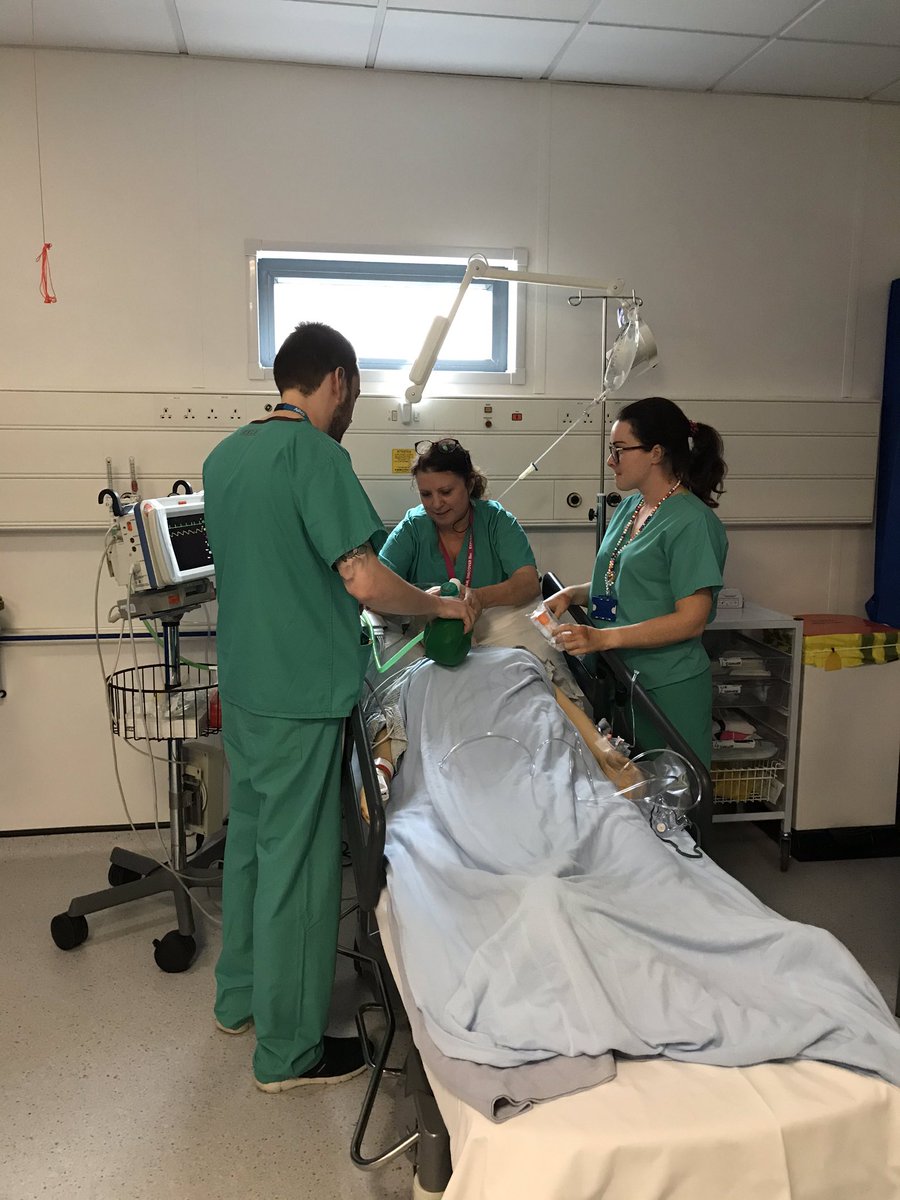 Very exciting times this week as @PHNT_Theatres carried out our very first simulation - led by theatre staff for theatre staff. Well done &amp; thank you to all involved! #simulation #qualityimprovement #perioperativeeducation