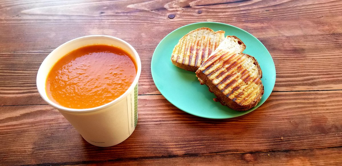 #CharltonsFood <a href="/The_GAS_Group/">Great Annual Savings</a> tomorrow. Charltons own Cream of Tomato Soup (for Jordan) and Sausage, Chorizo &amp; Lentil Cassoulet.