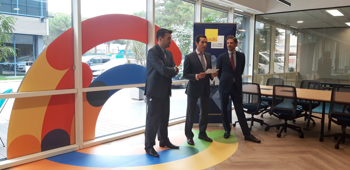 Savills_es's tweet photo. Alejandro Campoy inaugura #Colors by #SavillsAguirreNewman con @Drago_Capital y Alberto Hontecillas, 1° Teniente de Alcalde de San Fernando de Henares.
#Coworking #Tenants #EspacioFlexible #SanFernandoBusinessPark @work_there https://t.co/VYGnQp19ZB