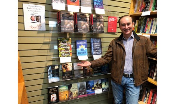 Awesome 'item' in the local school's charity auction: 'See your name in #1 New York Times bestselling novelist @ChrisBohjalian 2022 novel!' We do have an interesting community! :) charityauctionstoday.com/auctions/bpms-…