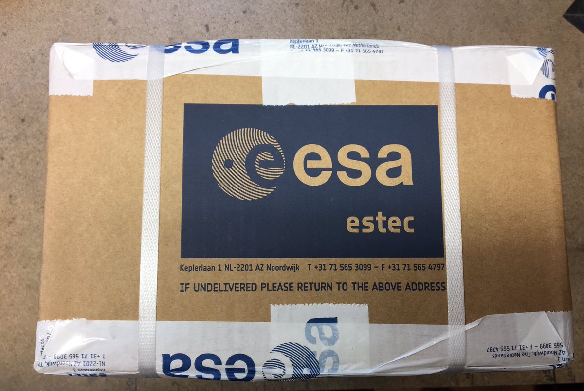 DYK, we design &amp; manuf bespoke process heaters for firms all around the world...and out of this world - this tooling just arrived from European Space Agency #estec #soloheat #heaters