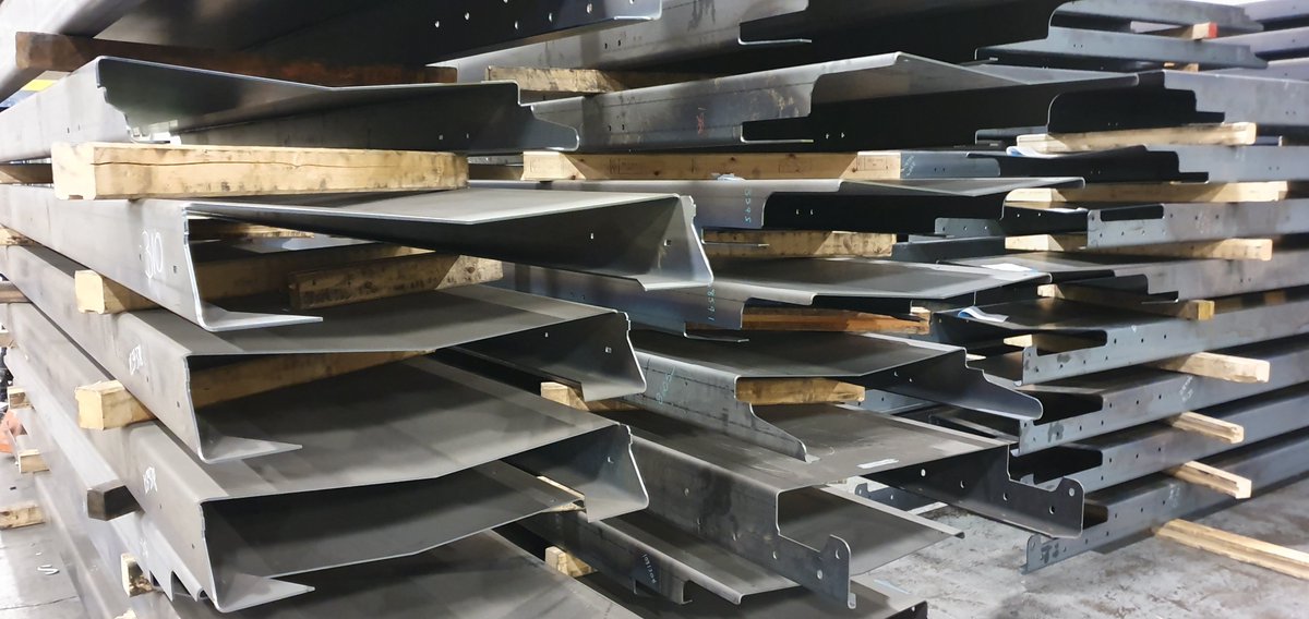 Another happy customer! Large format laser cut &amp; pressed mild steel parts completed by our expert team!
Our dedicated sales estimators can offer rapid quotations on your laser cutting RFQ’s today. Visit our website to find out more: bit.ly/2JsOQkL
#lasercutting  #ukmfg