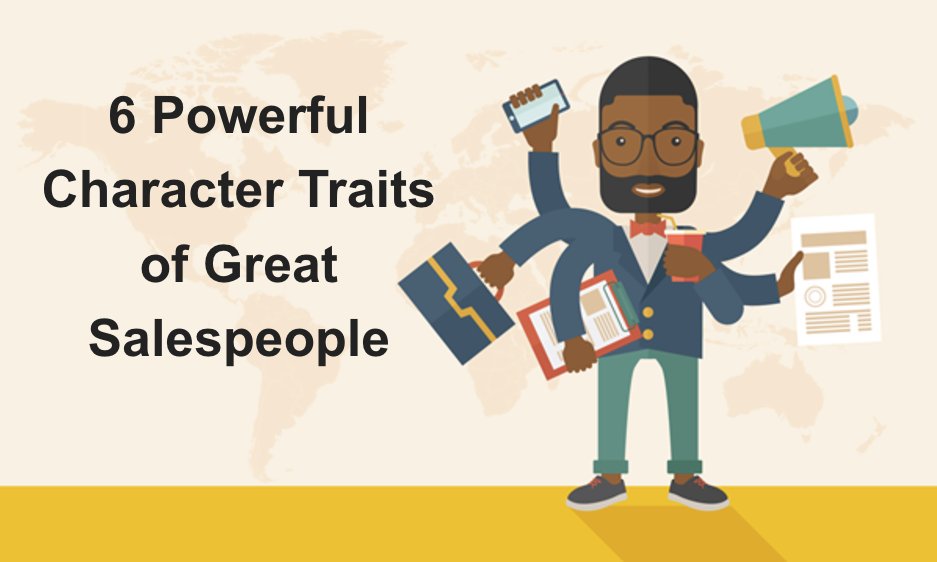 markdamphousse's tweet image. 6 Powerful Character Traits of Great Salespeople bit.ly/2qFfYqg