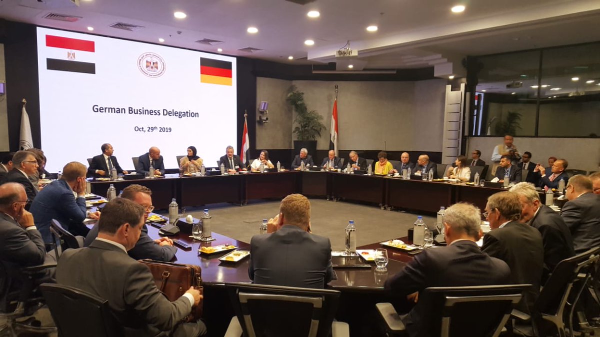 gacicegypt's tweet photo. #happeningnow 
The meetings of the Bavarian delegation with H.E. Roman Weigert continue with Ms. Ola El Kobrosy, The Vice Executive Director of the General Authority for Investment &amp; Free Zones - GAFI.
#PartnerforEgypt #PartnerforGermany https://t.co/3rNZrlofYY