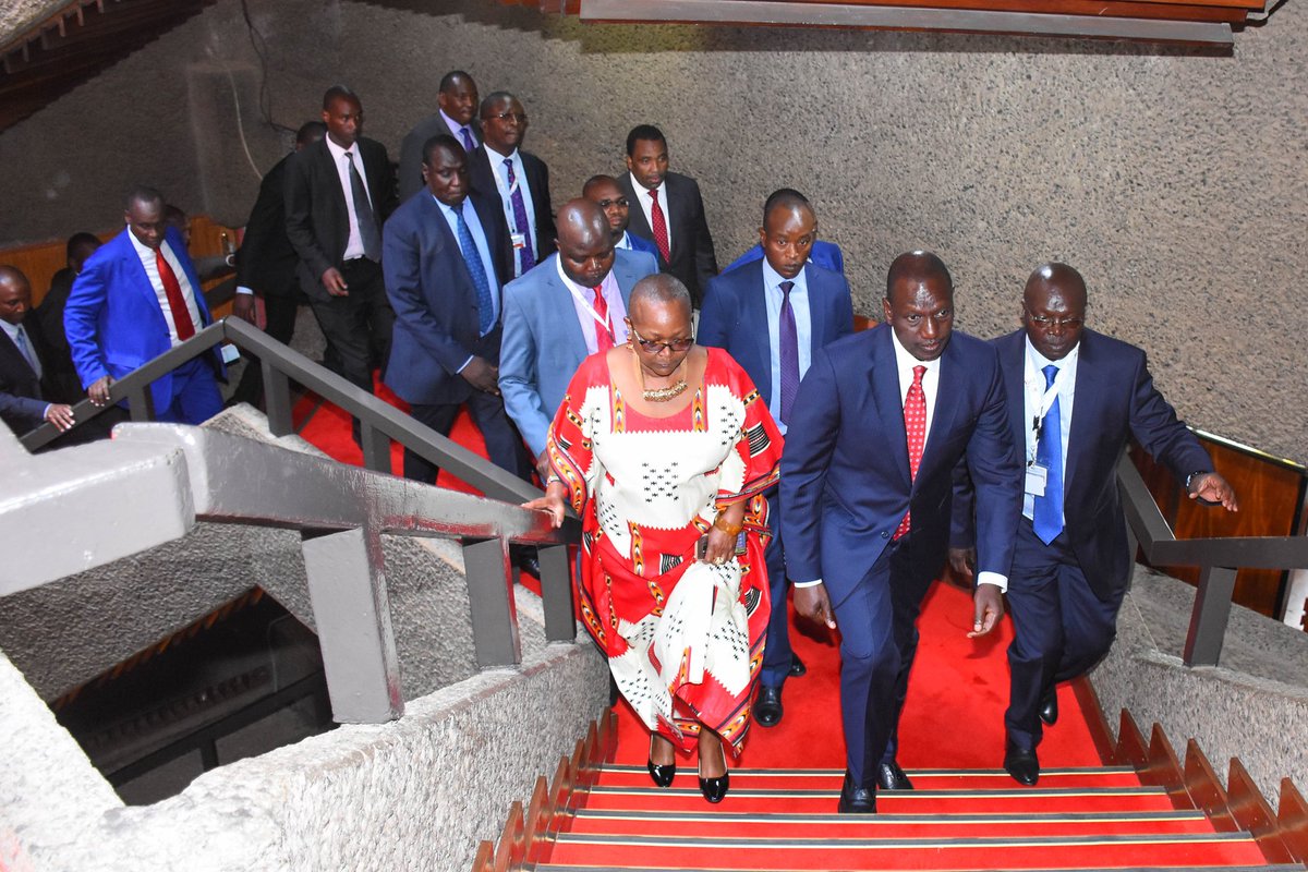 WilliamsRuto's tweet photo. During the official opening of the Kenya Sanitation Conference 2019 at the Kenyatta International Convention Centre, Nairobi. #SanitationConference2019 https://t.co/B37ukd2Sdh