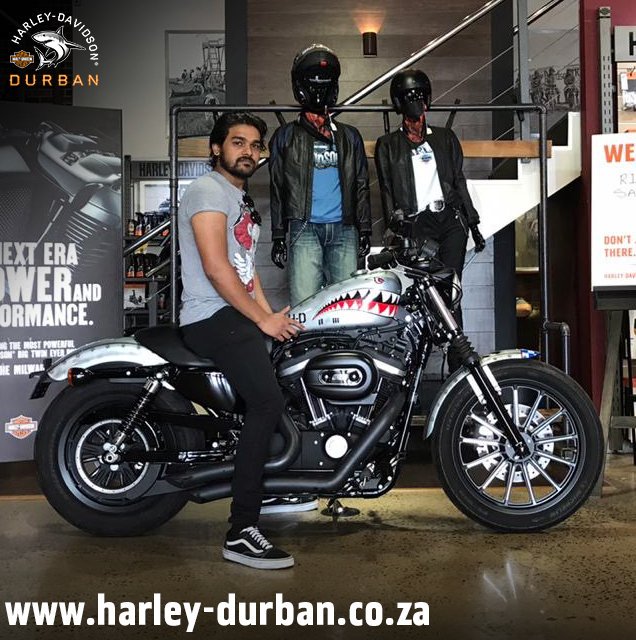 HD_Durban's tweet photo. Welcome to the Harley® Durban family, Rishikesh, and congratulations on the purchase of your eye-catching custom Iron 883™ motorcycle! Enjoy turning heads on your first Harley®. Thank you for your support, ride safe! #Durban #harleydavidson #biker #livetoride #sportster https://t.co/dmOPWcV5uE