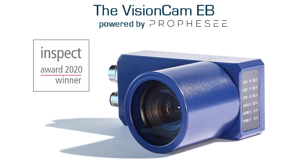 IMAGO_TechGmbH's tweet photo. The inspect readers have voted! Our VisionCam EB in cooperation with @Prophesee_ai came in second in the category of Vision! Thank you to everyone who voted - it's a great honor for us. https://t.co/3itCfasSqj https://t.co/Ga7o7vztXS
