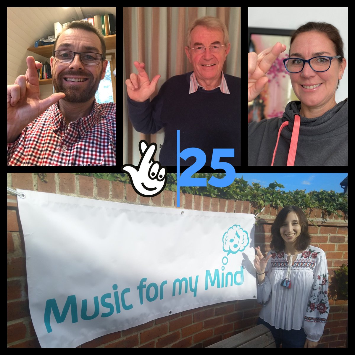 Music4mymind's tweet photo. We celebrate with @TNLUK and want to thank all the players, who allow charities like ours to receive vital funding from @TNLComFund. #NationalLottery25 

With this, we want to share our exciting news - we received ethical approval to start our #research on music in care homes! 🥳 https://t.co/YMiL3Dfdlg
