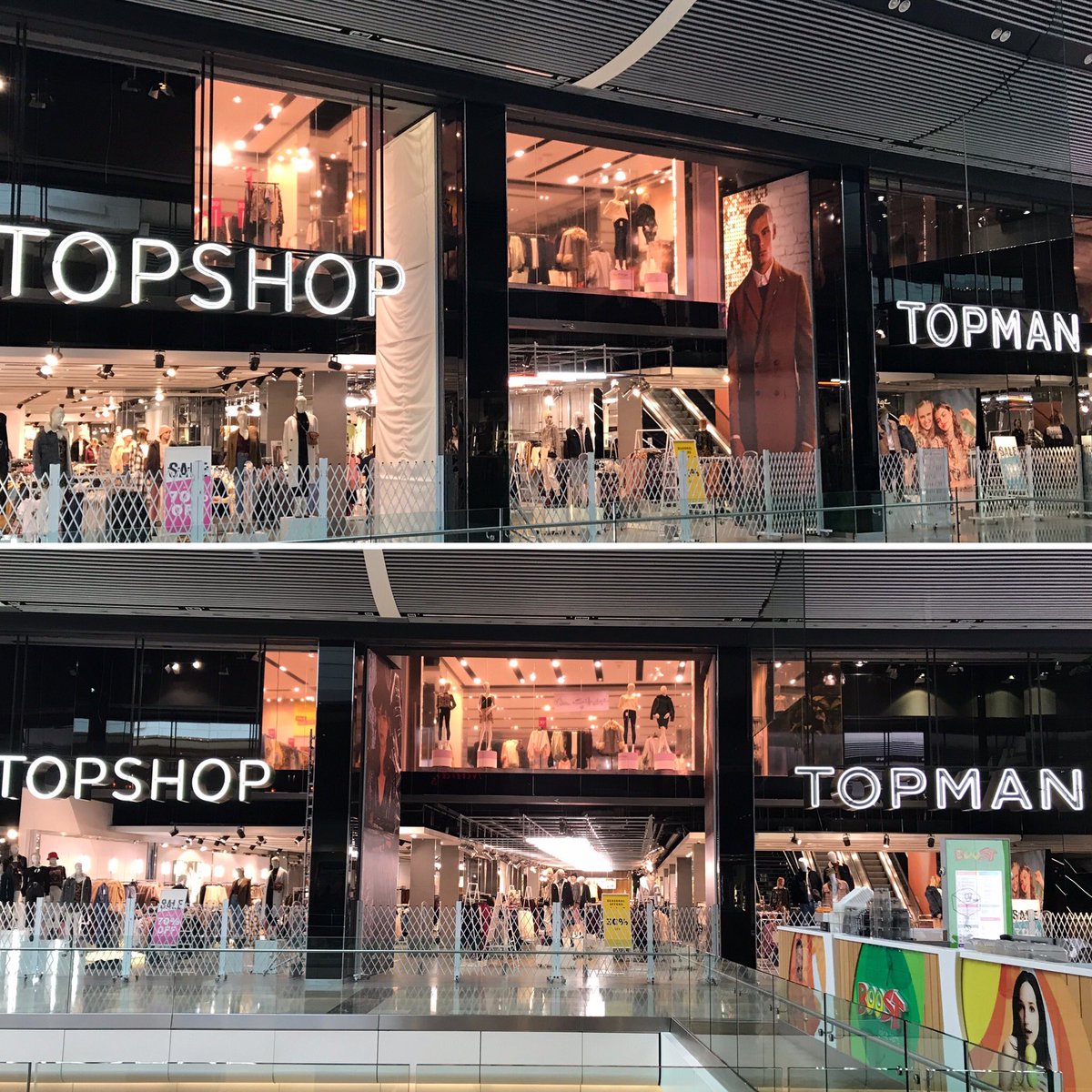 Had a great visit to <a href="/Topshop/">Topshop</a> <a href="/Topman/">TOPMAN</a> today in Stratford City. Great to meet Jack &amp; the team looking after the customer, well done!