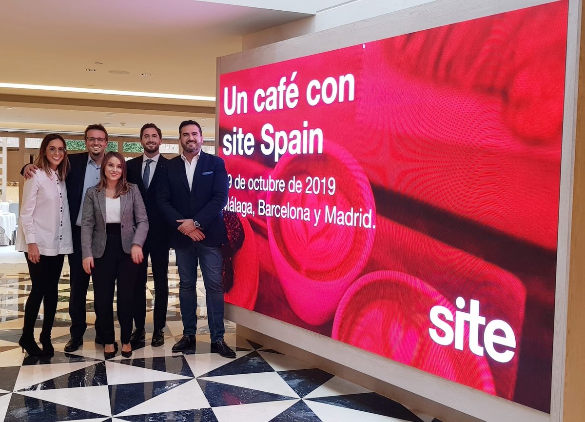 ¡Rotundo éxito hoy del evento ‘Un café con site Spain’! 

Decenas de profesionales del sector #MICE han acudido al evento en el que se ha analizado la industria y que ha contado con la presencia de Germán Inostroza, presidente de <a href="/SiteSpain/">SITE Spain Chapter</a> y director de marketing de <a href="/MCI_Group/">mci group</a>.