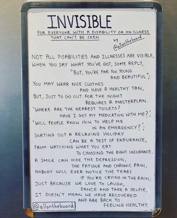 allontheboard's tweet image. To everyone with an Invisible Disability or an Invisible Illness, it may take time, but changes are being made. @allontheboard 

#InvisibleDisability #InvisibleIllness #ItsEveryonesJourney #EveryJourneyMatters #London #allontheboard
