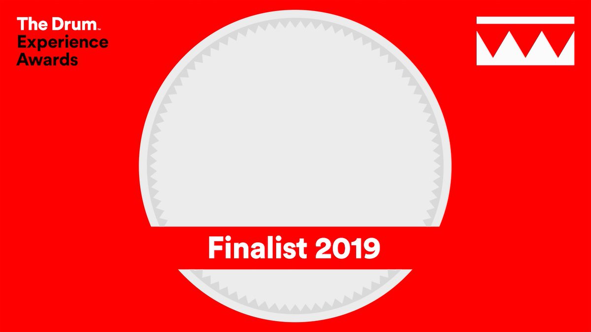 Chuffed to have been shortlisted (alongside our mates at <a href="/CakeGroup/">Ultimate Cake Group</a>) three times, across innovation, social integration &amp; brand activation at large-scale event, at @thedrum Experience Awards for our mixed-reality experience, Rekorderland thedrumexperienceawards.com/the-drum-exper…

#TheDrumAwards
