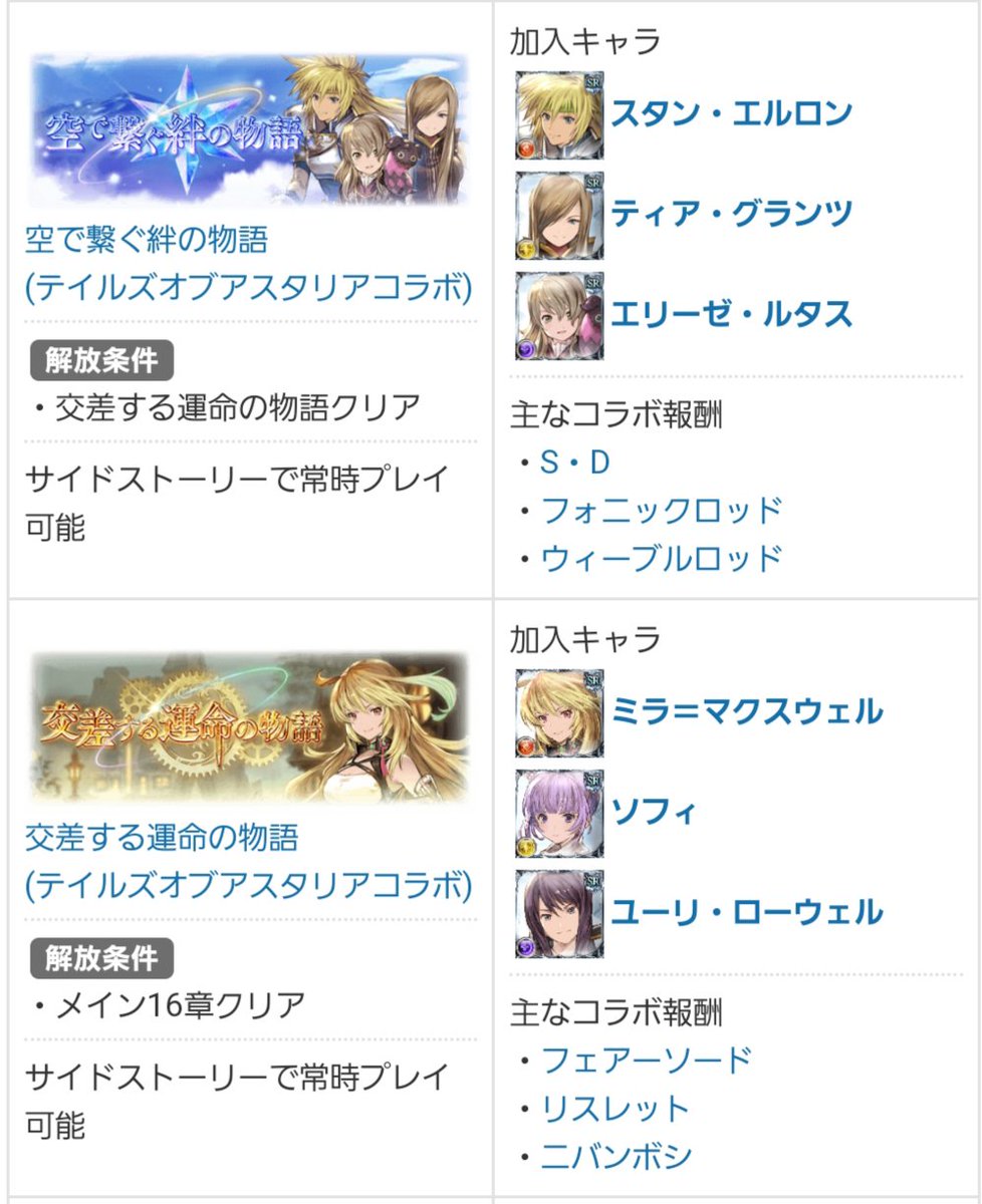 ヲタク校正者 Driving My Wayとjokerが好き En Twitter デレステのコラボ第2弾 コードギアスが版権バンナムでかつグラブルコラボ有りという経緯から考えると怪しいのはこの辺りかねえ テイルズ ラブライブ プリキュア そして意外にsidemかも ヲタク校正者 Driving My Wayとjokerが好き En Twitter デレステのコラボ第2弾 コードギアスが版権バンナムでかつグラブルコラボ有りという経緯から考えると怪しいのはこの辺りかねえ テイルズ ラブライブ プリキュア そして意外にsidemかも